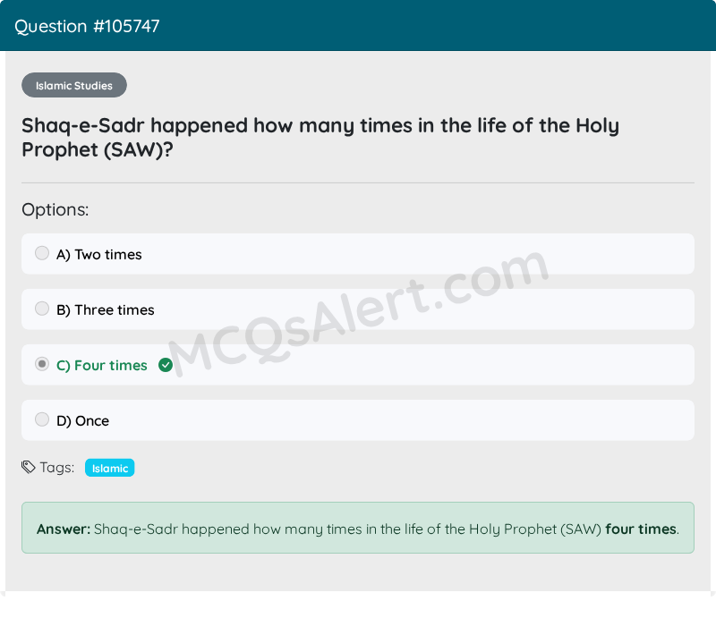 Question Screenshot