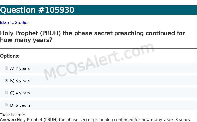 Question Screenshot