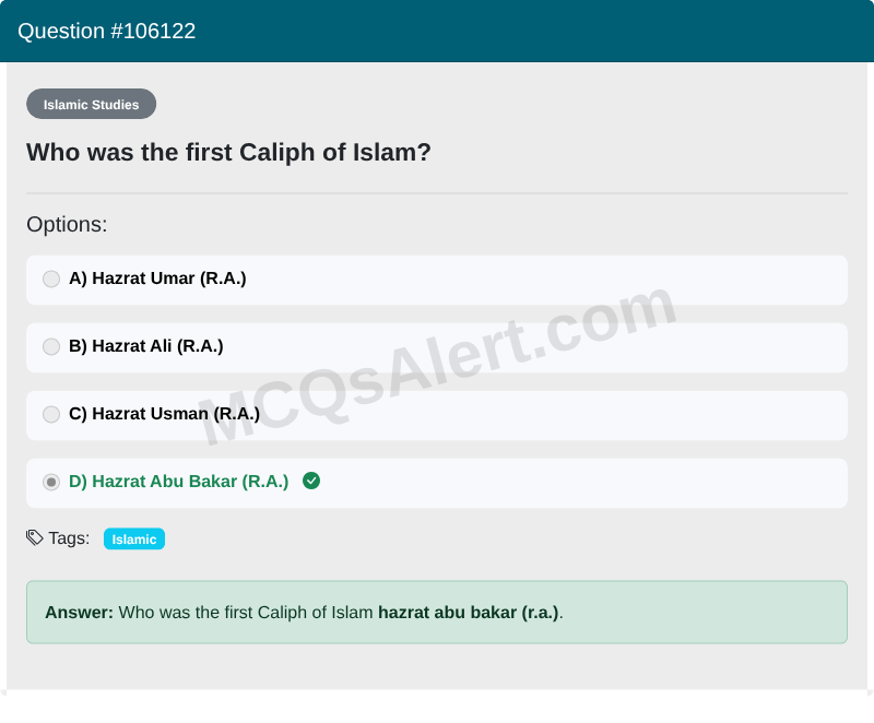 Question Screenshot