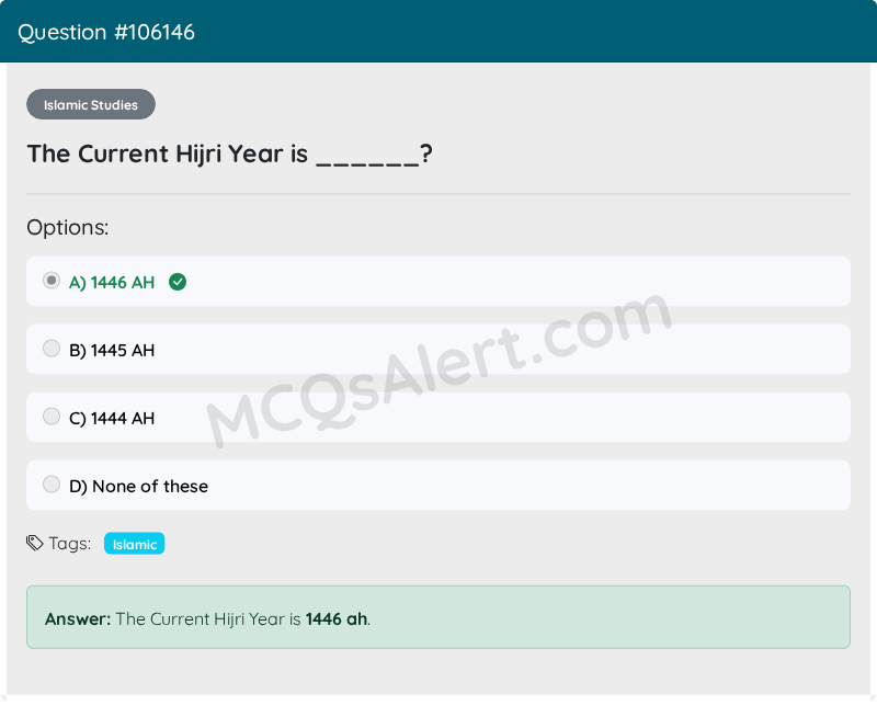 Question Screenshot
