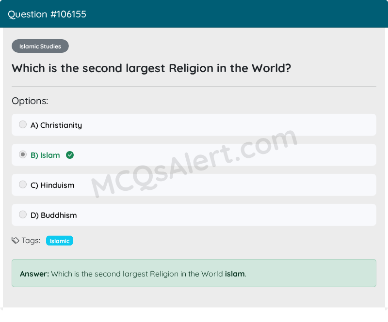 Question Screenshot