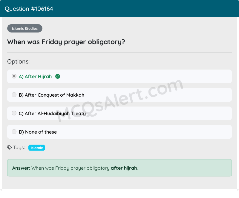 Question Screenshot