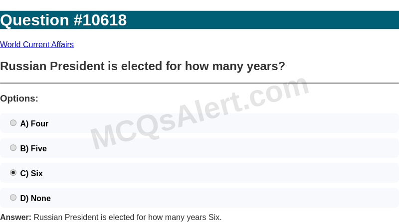 Question Screenshot