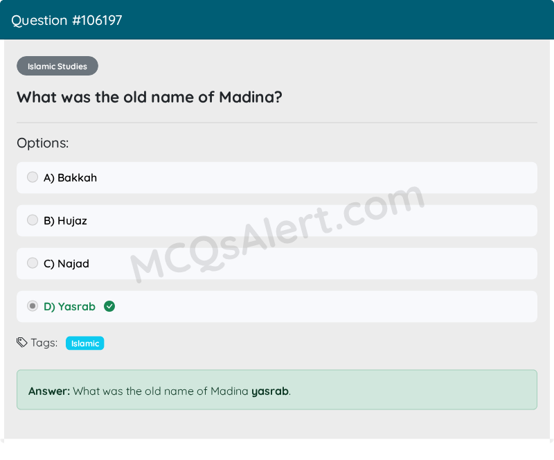 Question Screenshot