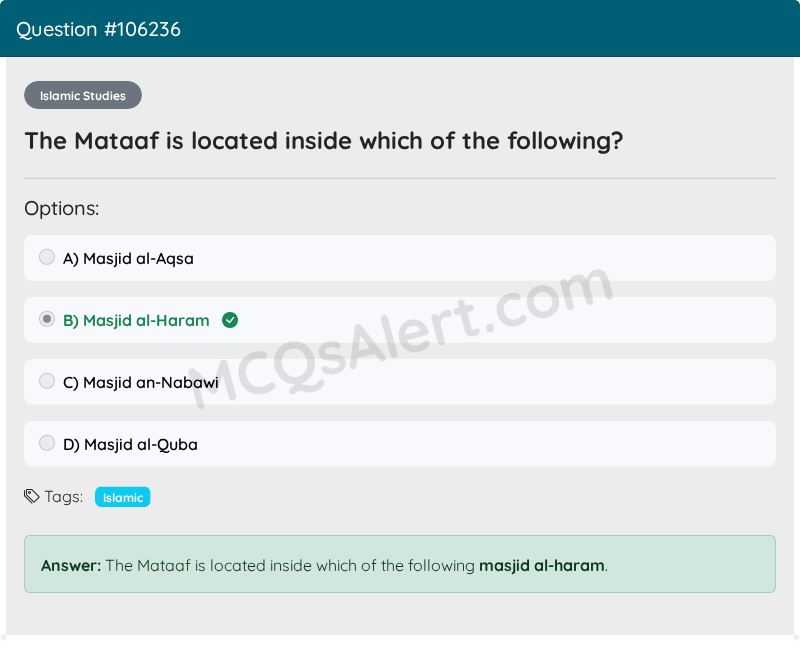 Question Screenshot