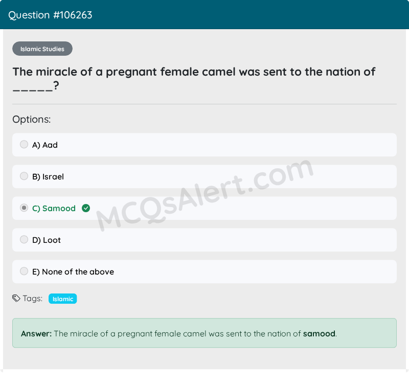 Question Screenshot