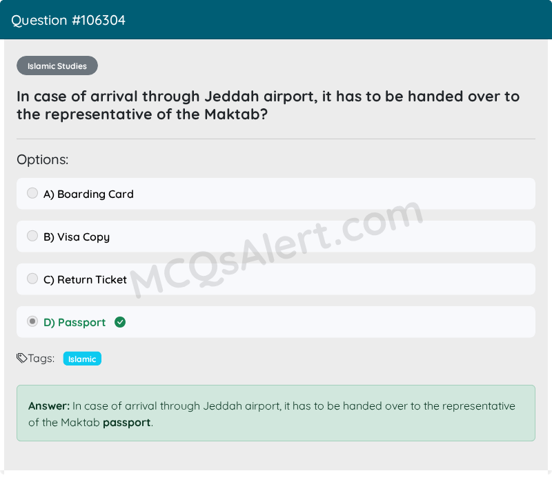 Question Screenshot