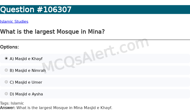 Question Screenshot