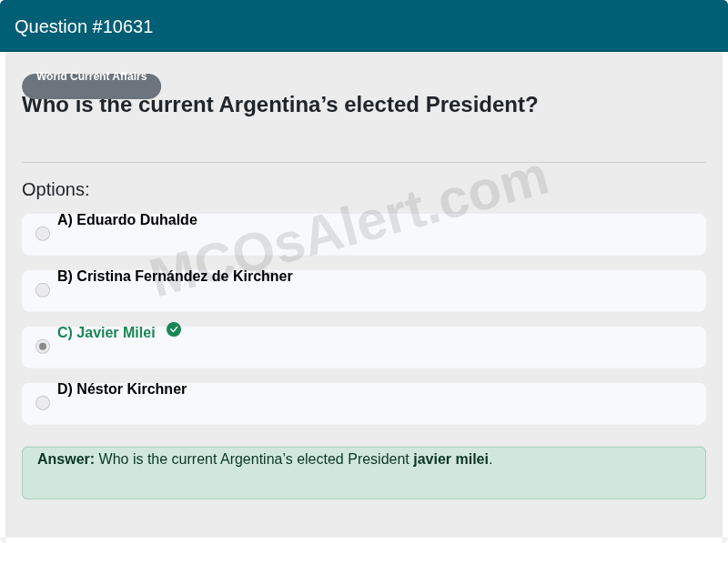 Question Screenshot