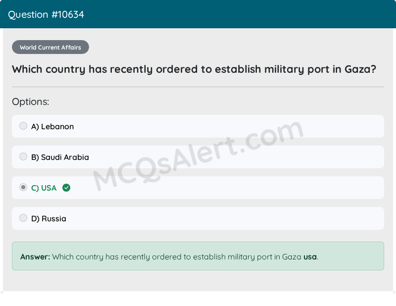 Question Screenshot