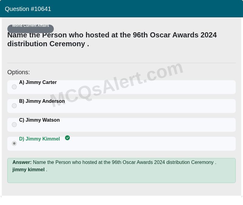 Question Screenshot