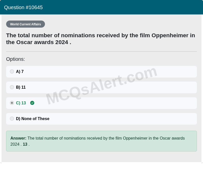 Question Screenshot