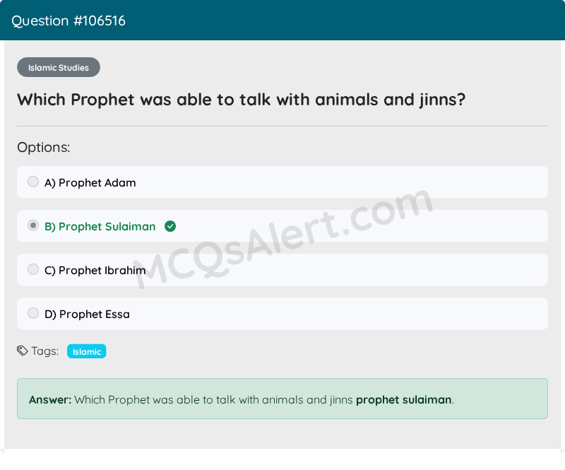 Question Screenshot