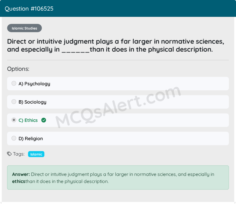 Question Screenshot