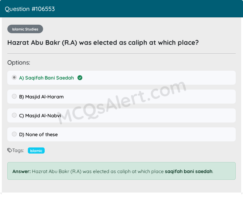 Question Screenshot