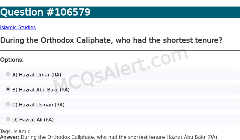 Question Screenshot