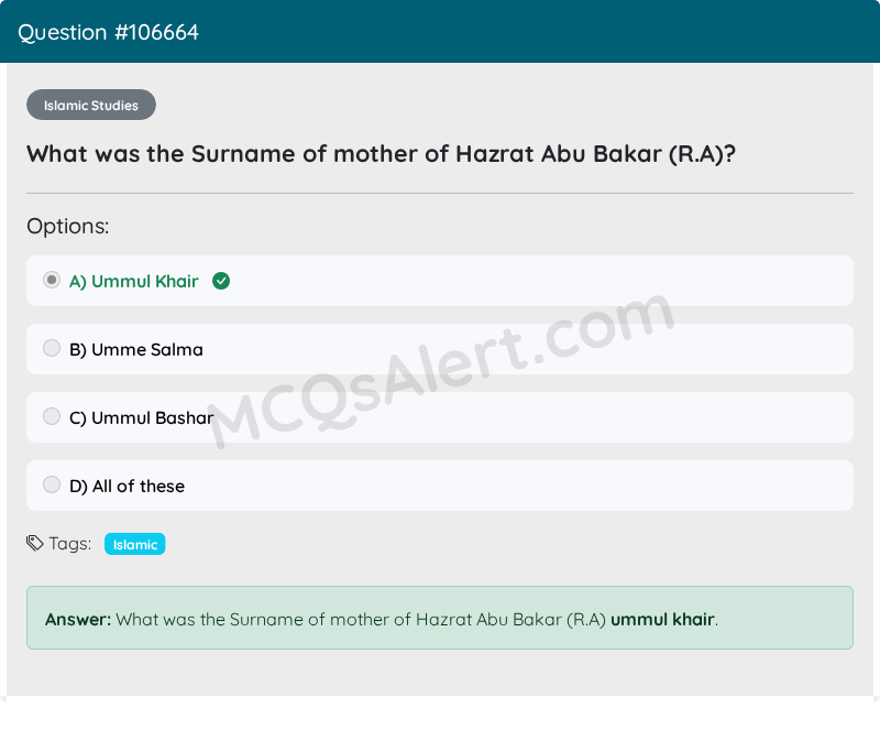 Question Screenshot