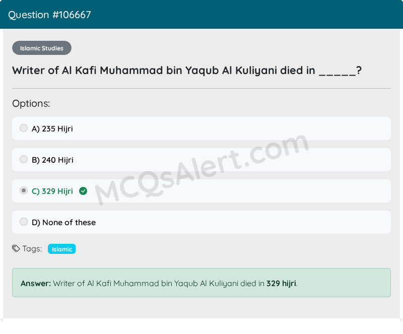 Question Screenshot