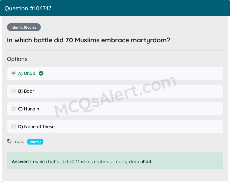 Question Screenshot