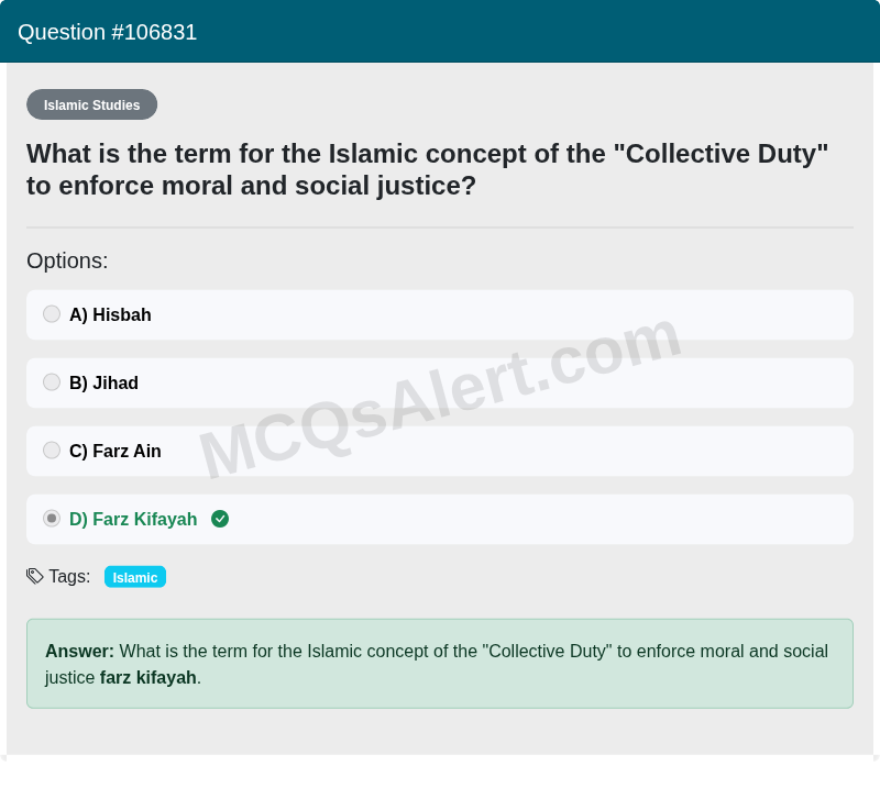 Question Screenshot