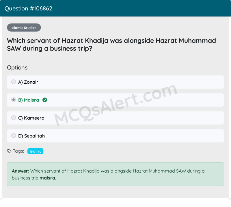 Question Screenshot