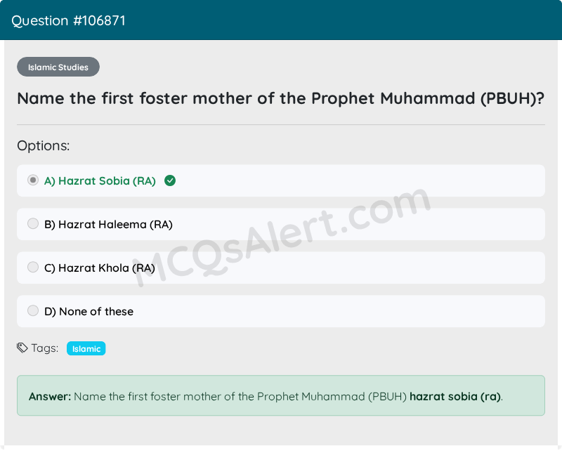Question Screenshot