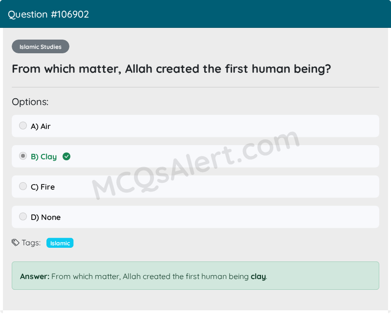 Question Screenshot