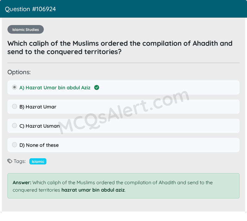 Question Screenshot