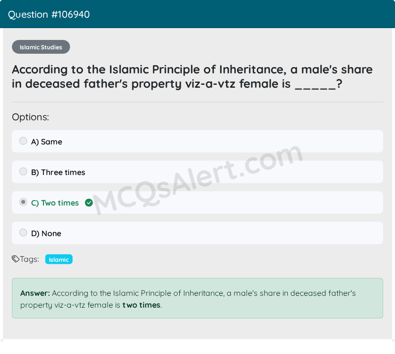 Question Screenshot