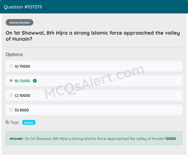Question Screenshot