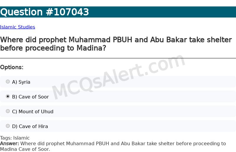 Question Screenshot