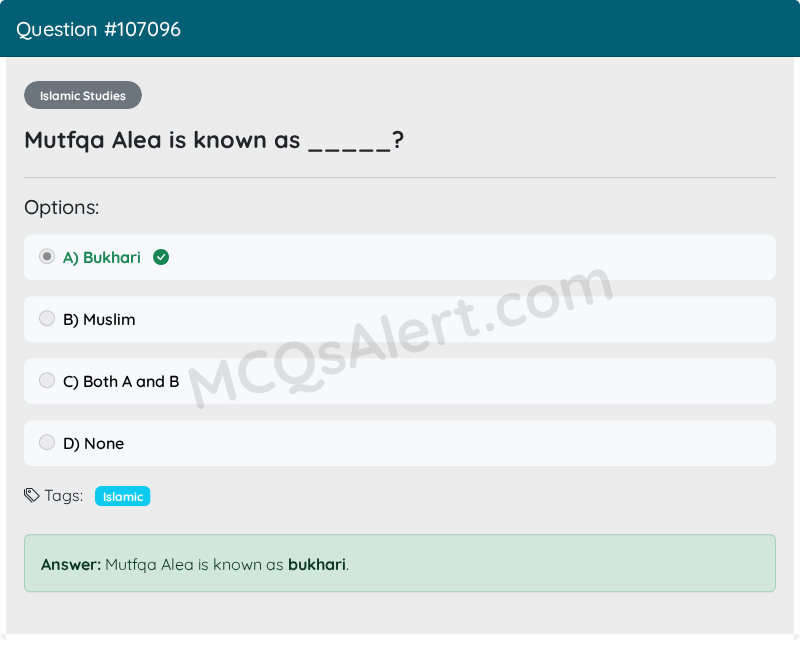 Question Screenshot