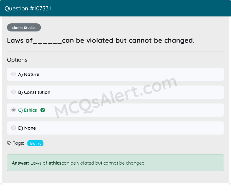 Question Screenshot