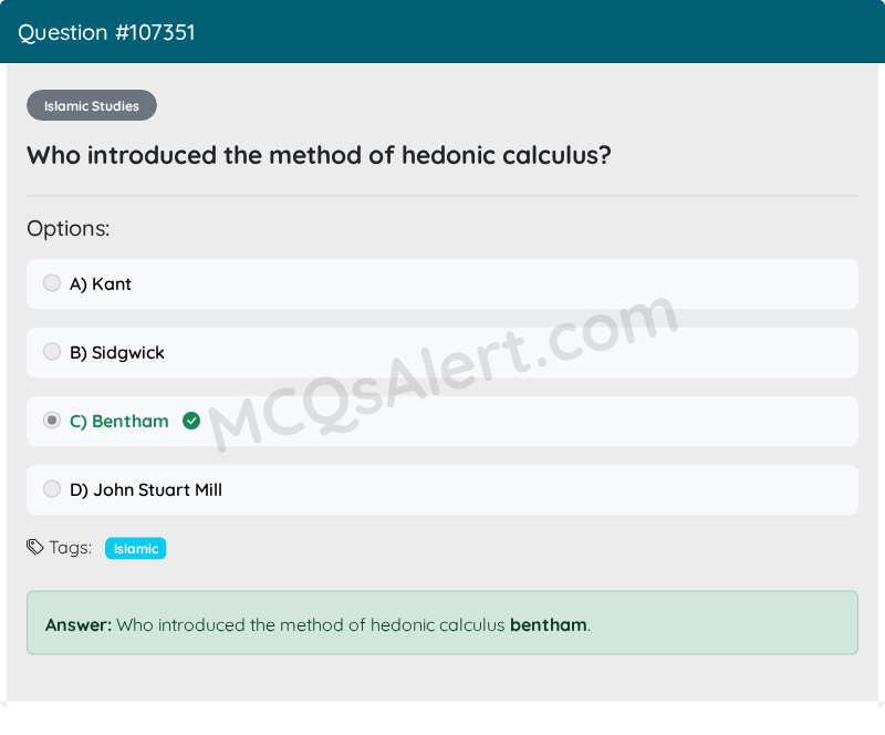 Question Screenshot