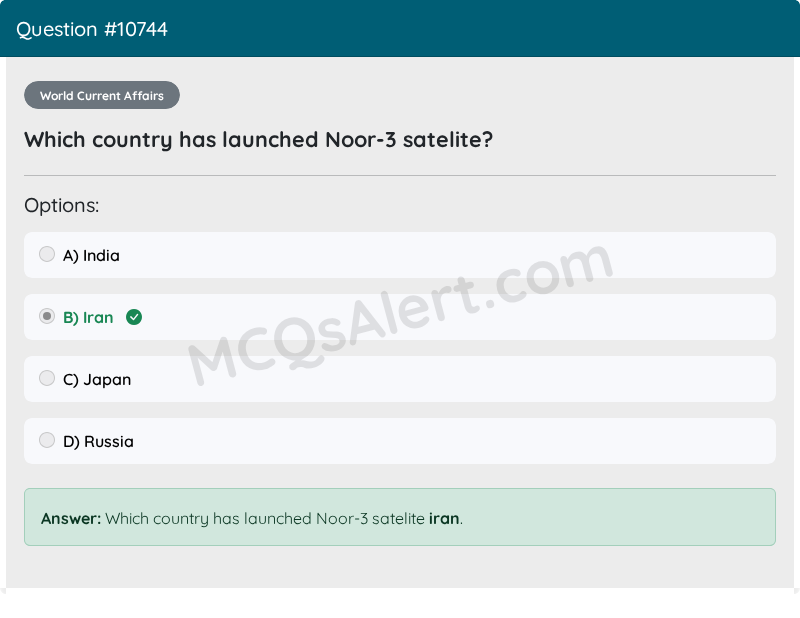 Question Screenshot