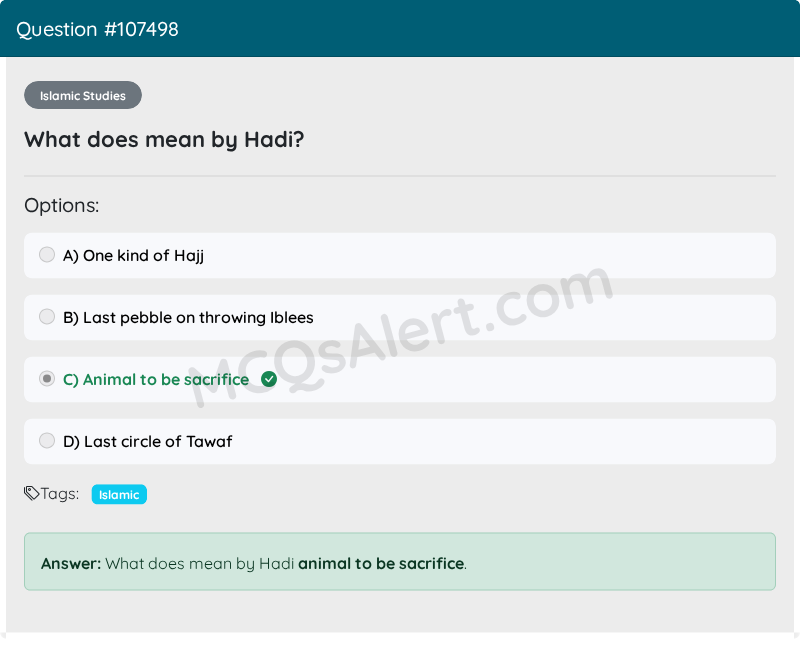 Question Screenshot
