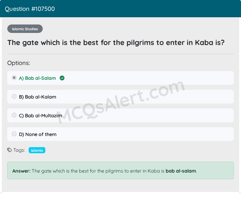 Question Screenshot
