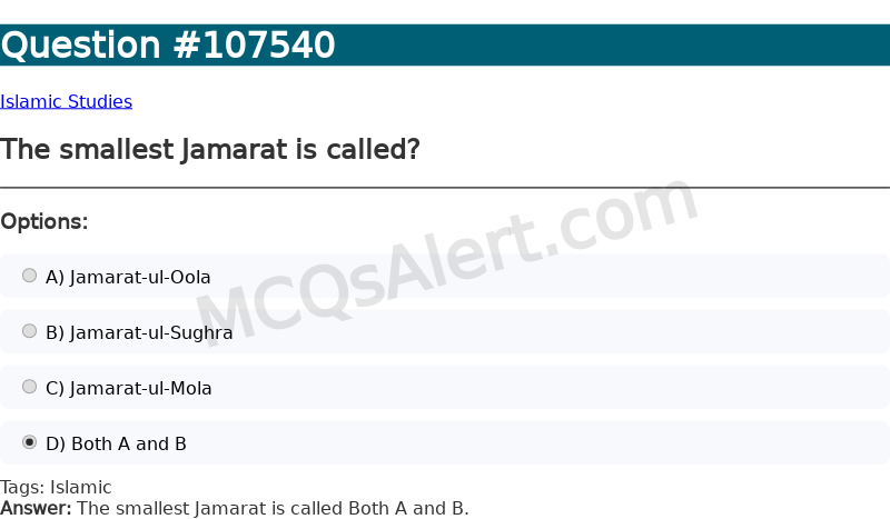 Question Screenshot