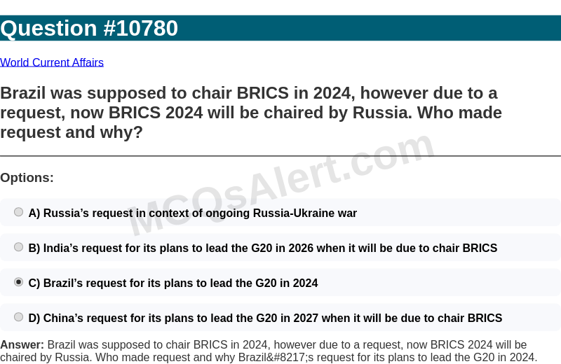Question Screenshot
