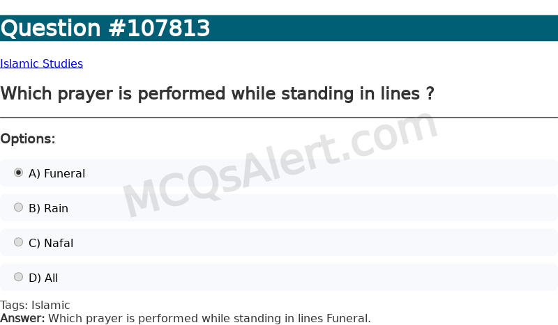 Question Screenshot