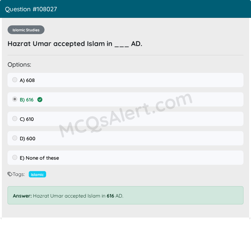 Question Screenshot