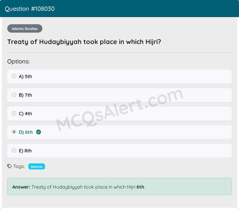 Question Screenshot