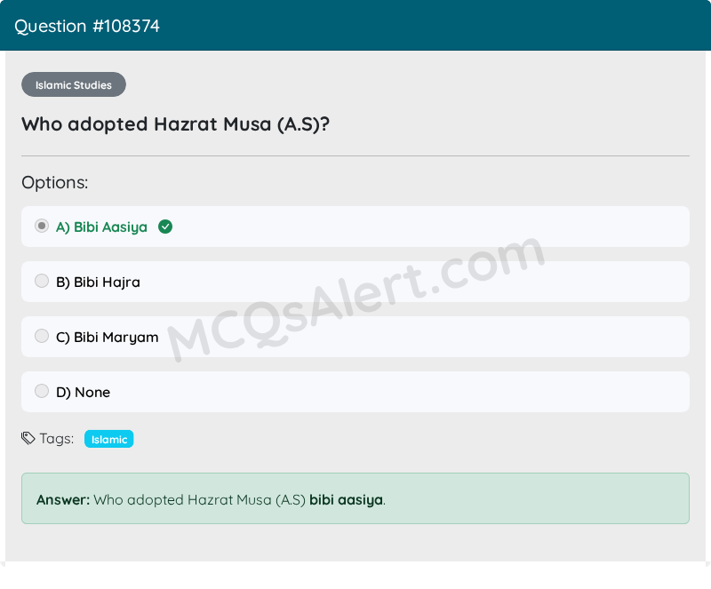Question Screenshot