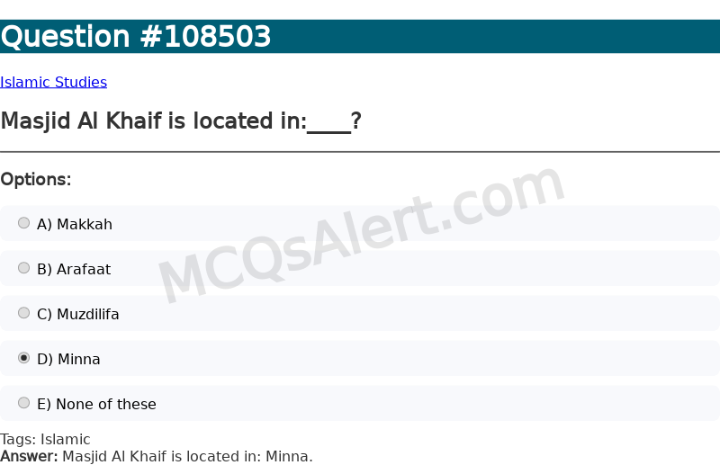 Question Screenshot