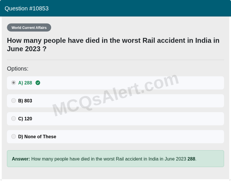Question Screenshot