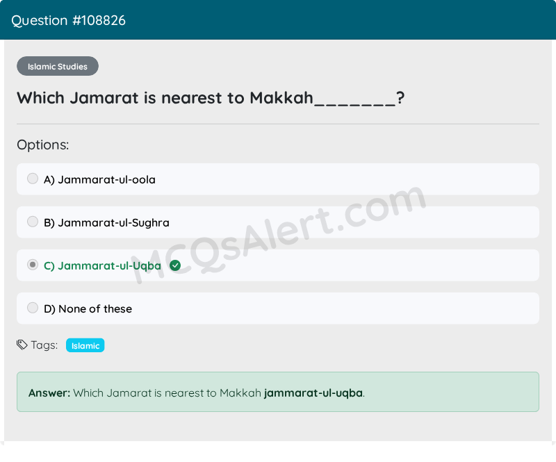 Question Screenshot
