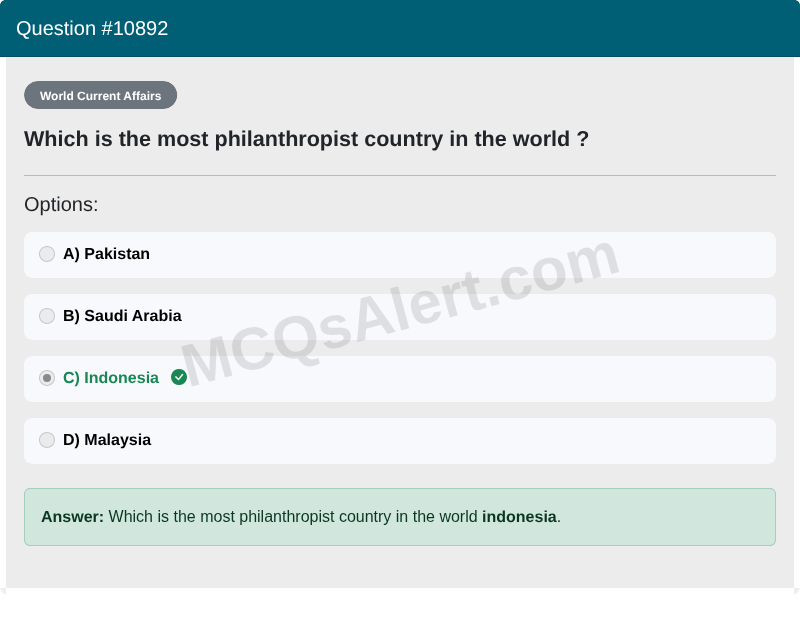 Question Screenshot