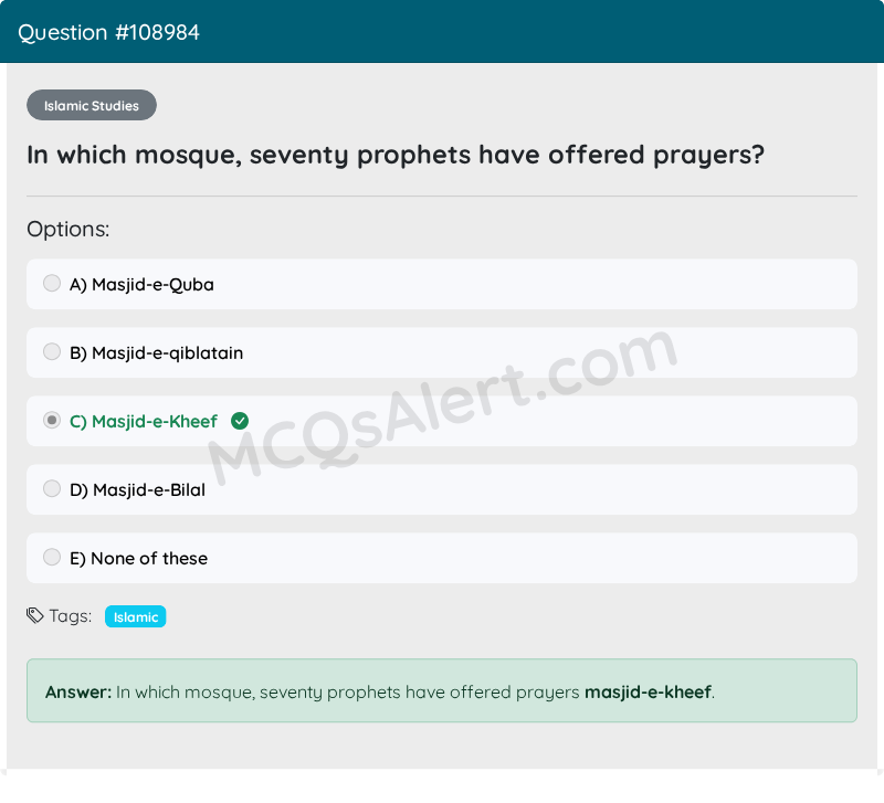 Question Screenshot