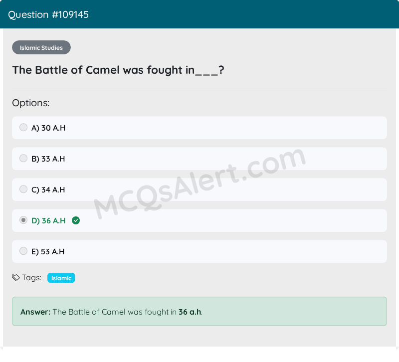 Question Screenshot