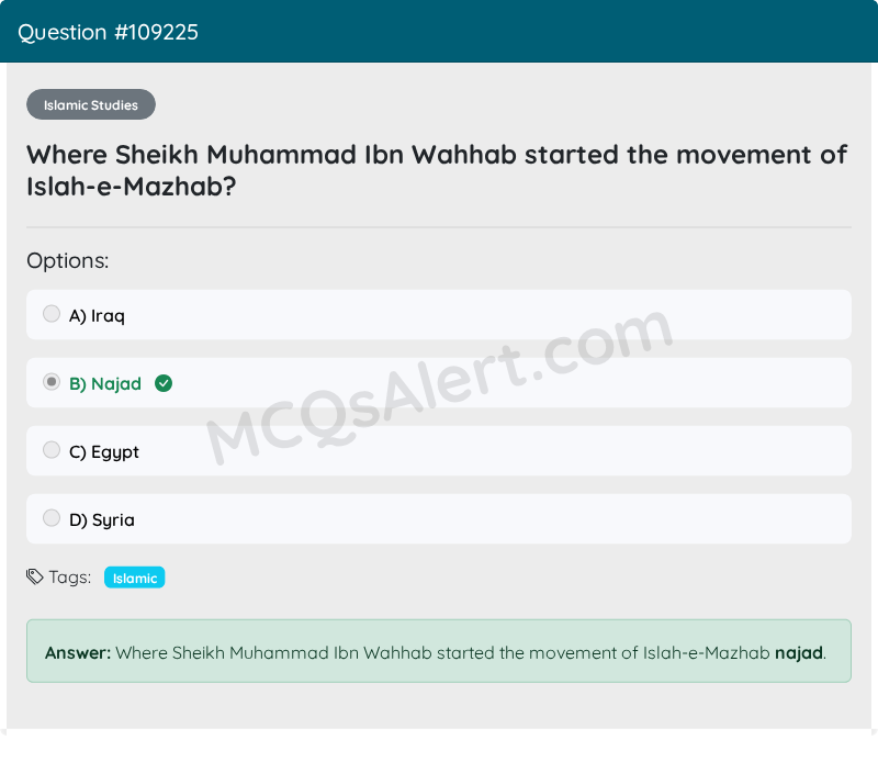 Question Screenshot